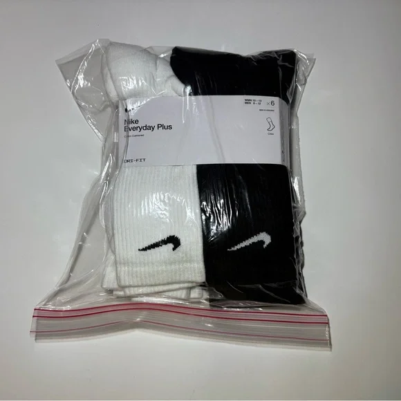 Nike Everyday Plus Cotton Cushioned Crew Socks Multicolor - Picture 16 of 16